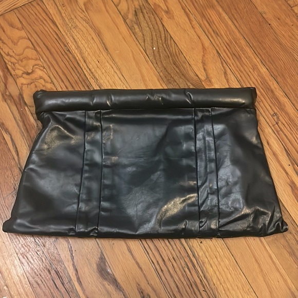 TIMMY WOODS BEVERLY HILLS COLLECTION TEAL BLUE VINTAGE OVERSIZED CLUTCH BAG - Picture 6 of 11